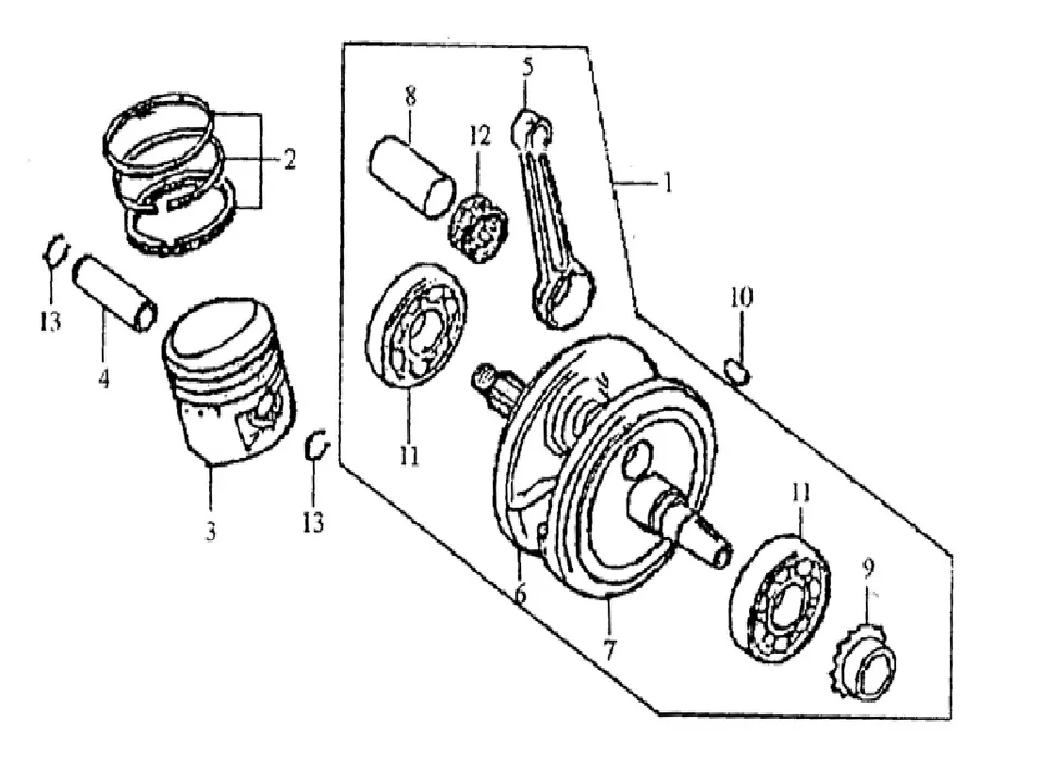 RKS GTR50 Piston Sekman Takım 10125