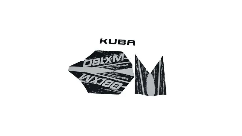 Kuba W180 (2015–2019) Stıcker Set Siyah