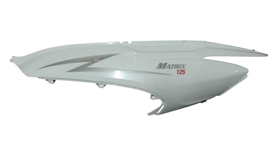 Kuba MATRIX125 / 150 (2015–2019) Arka Yan Panel Sol Beyaz (MATRIX125)