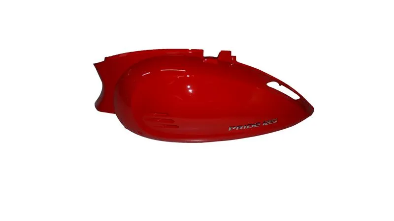 RKS PRIDE125 Arka Yan Panel Sol Kırmızı
