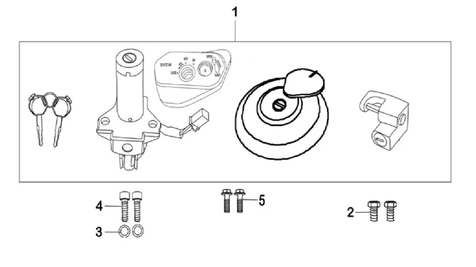 RKS NR200 Kontak Seti